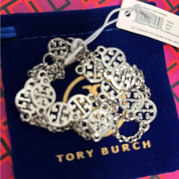 NWT TORY BURCH MULTI STRAND BRACELET - Picture 2 of 4